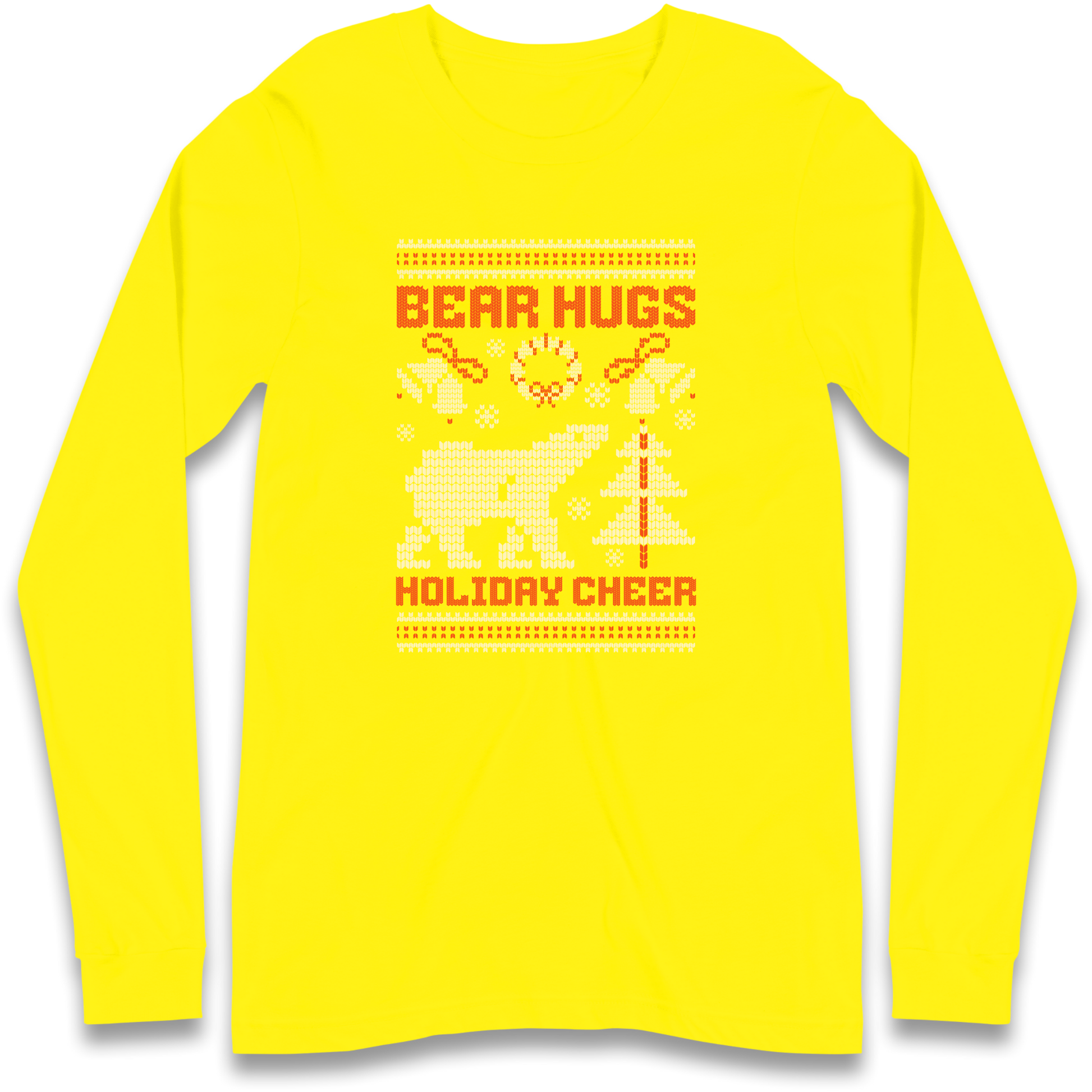 Bear Hugs Holiday Cheer Longsleeve T Shirt