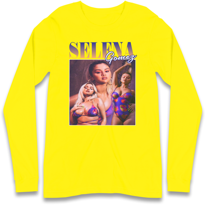 Selina Gomez Longsleeve T Shirt