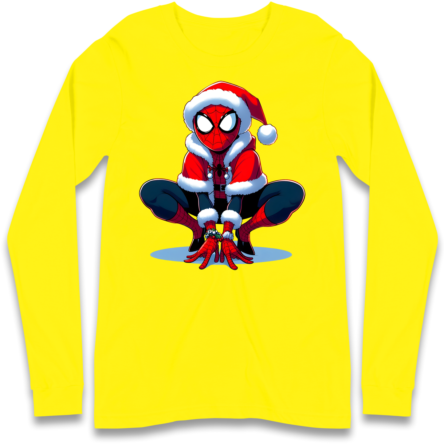 Spiderman Santa Longsleeve T Shirt