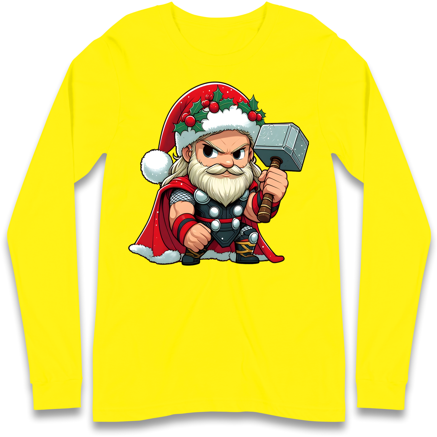 Thor Santa Longsleeve T Shirt