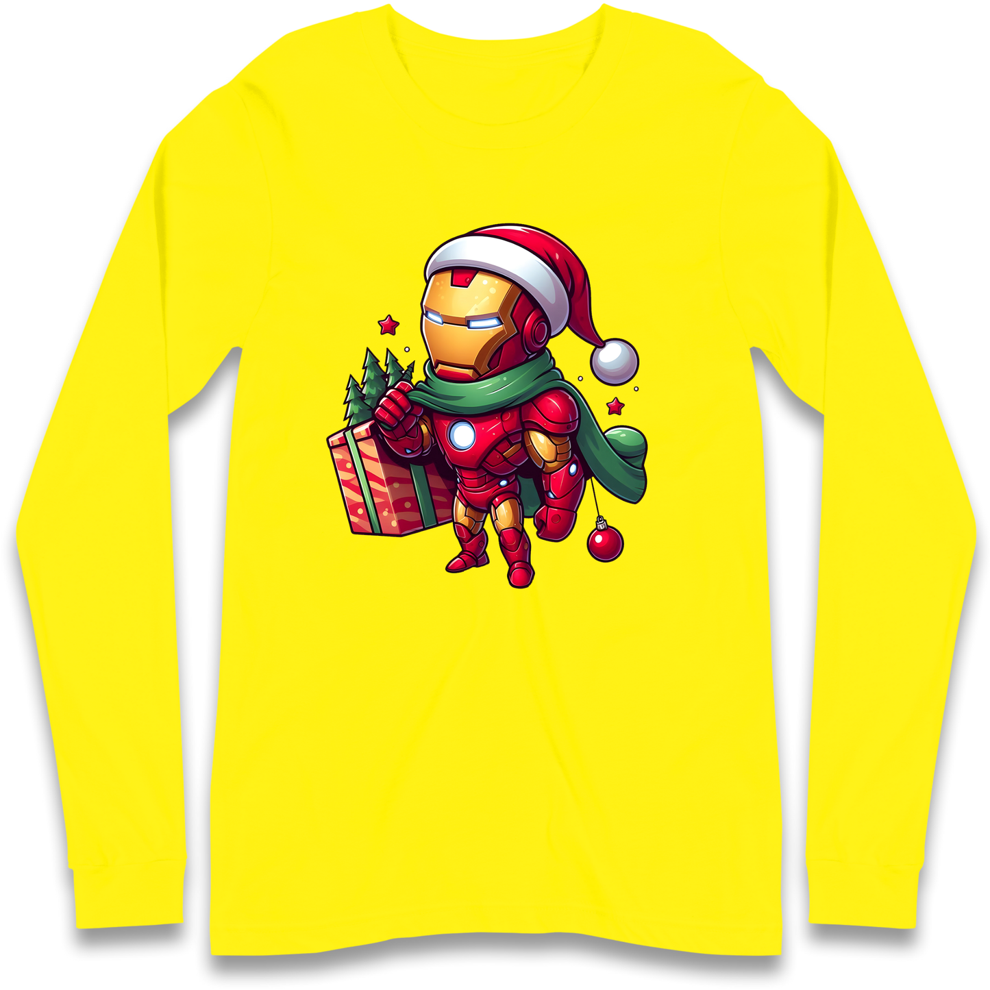 Ironman Santa Longsleeve T Shirt