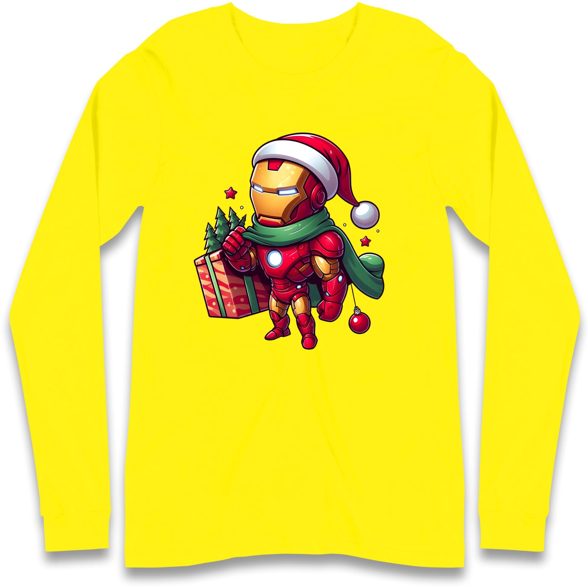 Ironman Santa Longsleeve T Shirt
