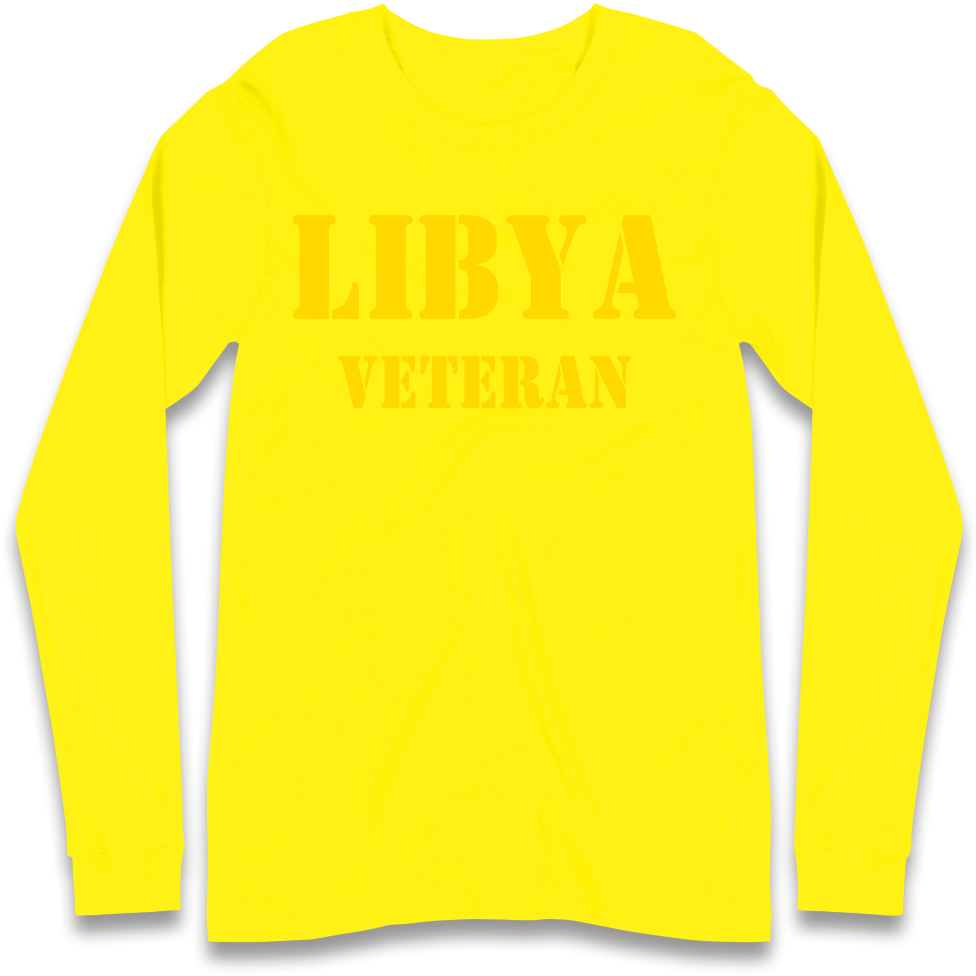 Libya Veteran Longsleeve T Shirt