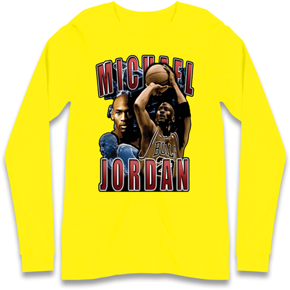 Michael Jordan Bulls Longsleeve T Shirt