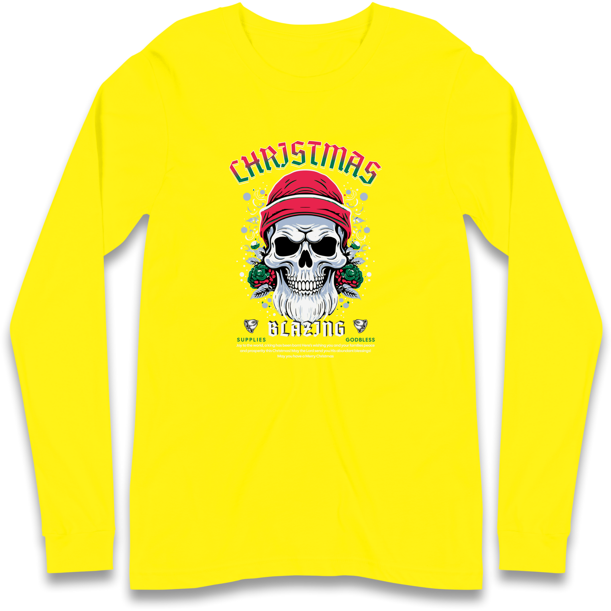 Christmas Blazing Longsleeve T Shirt
