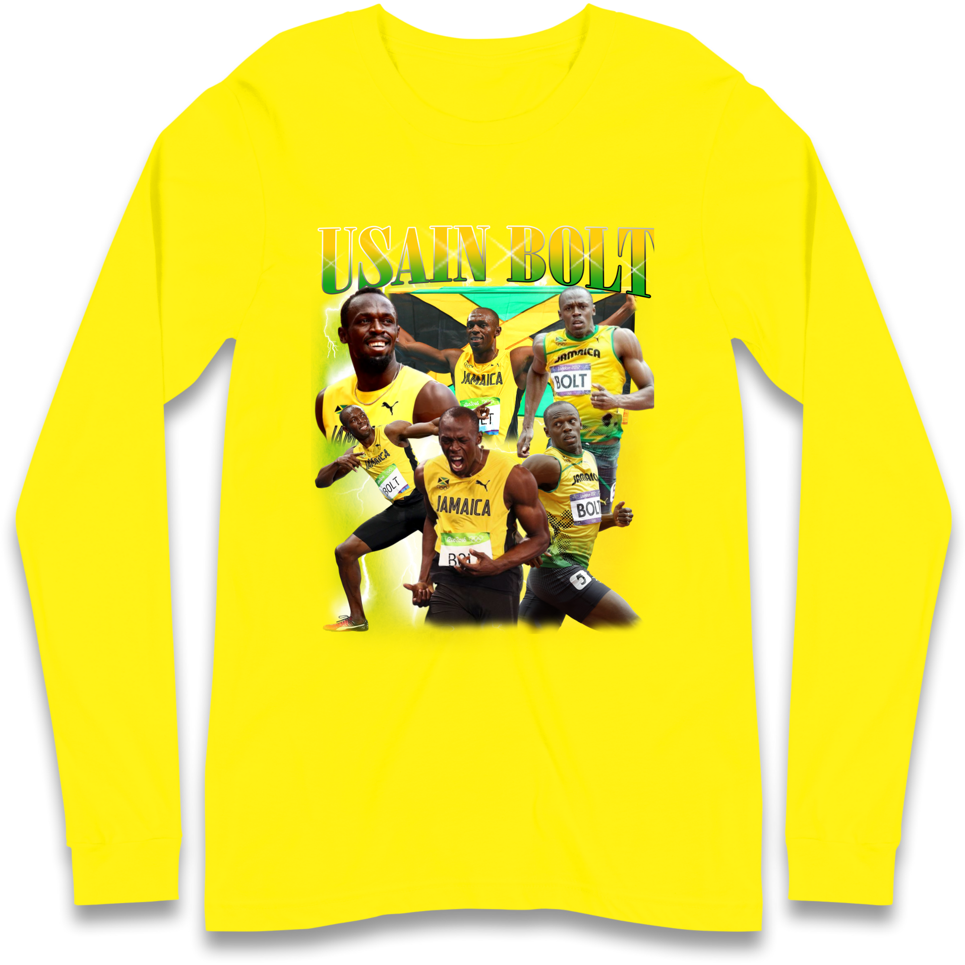 Usain Bolt Longsleeve T Shirt