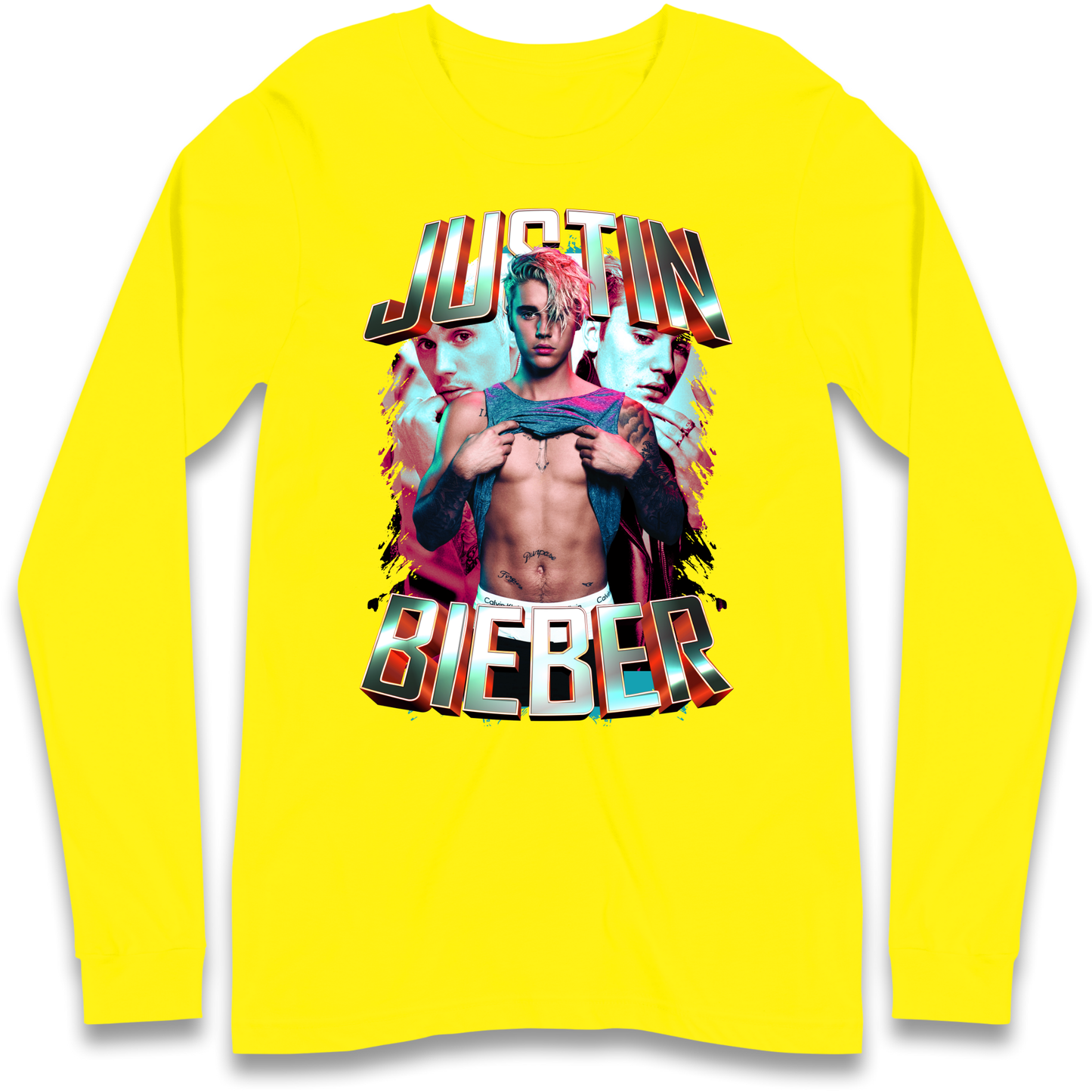 Justin Bieber Longsleeve T Shirt