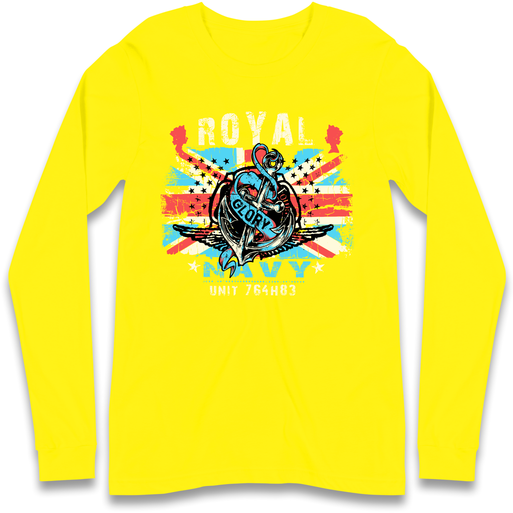 Royal Navy Glory Unit 764H83 Longsleeve T Shirt