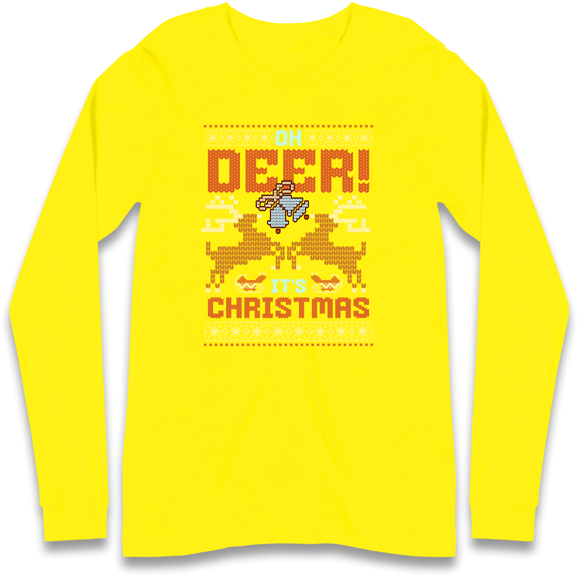 Oh Deer its Christmas Longsleeve T Shirt
