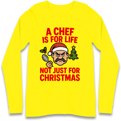 Chef Christmas Longsleeve T Shirt