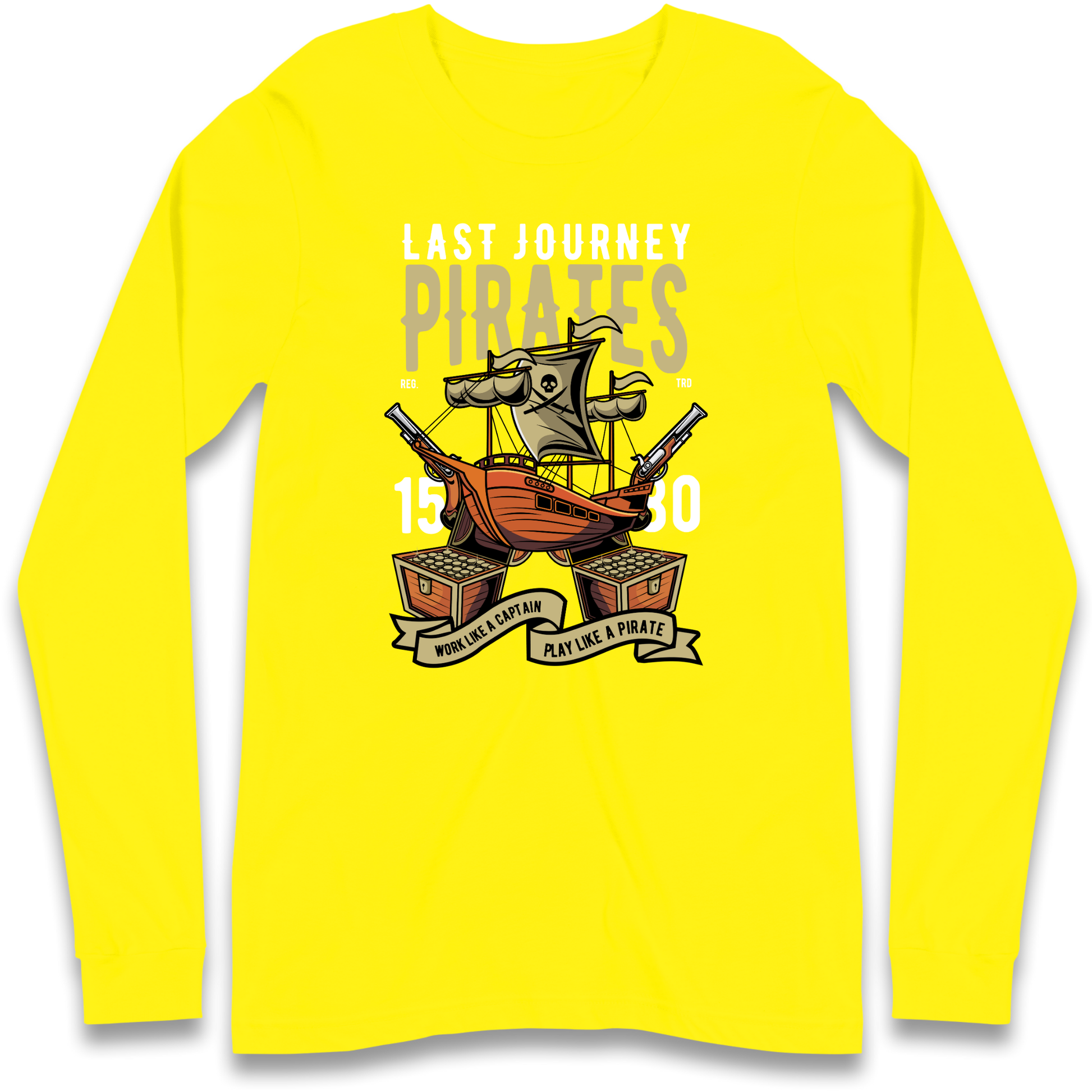 Last Journey Pirates Longsleeve T Shirt