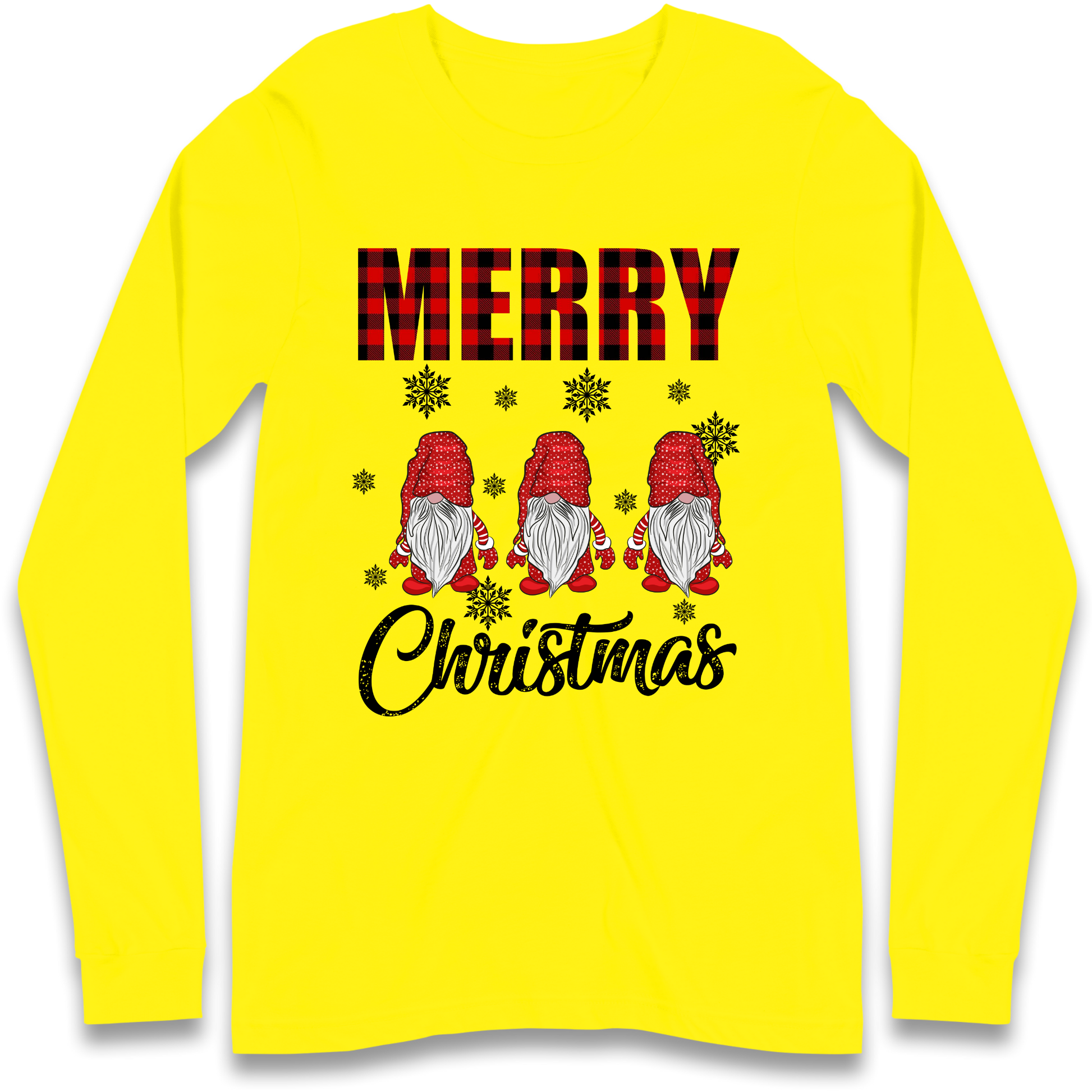 Merry Knomes Christmas Longsleeve T-Shirt