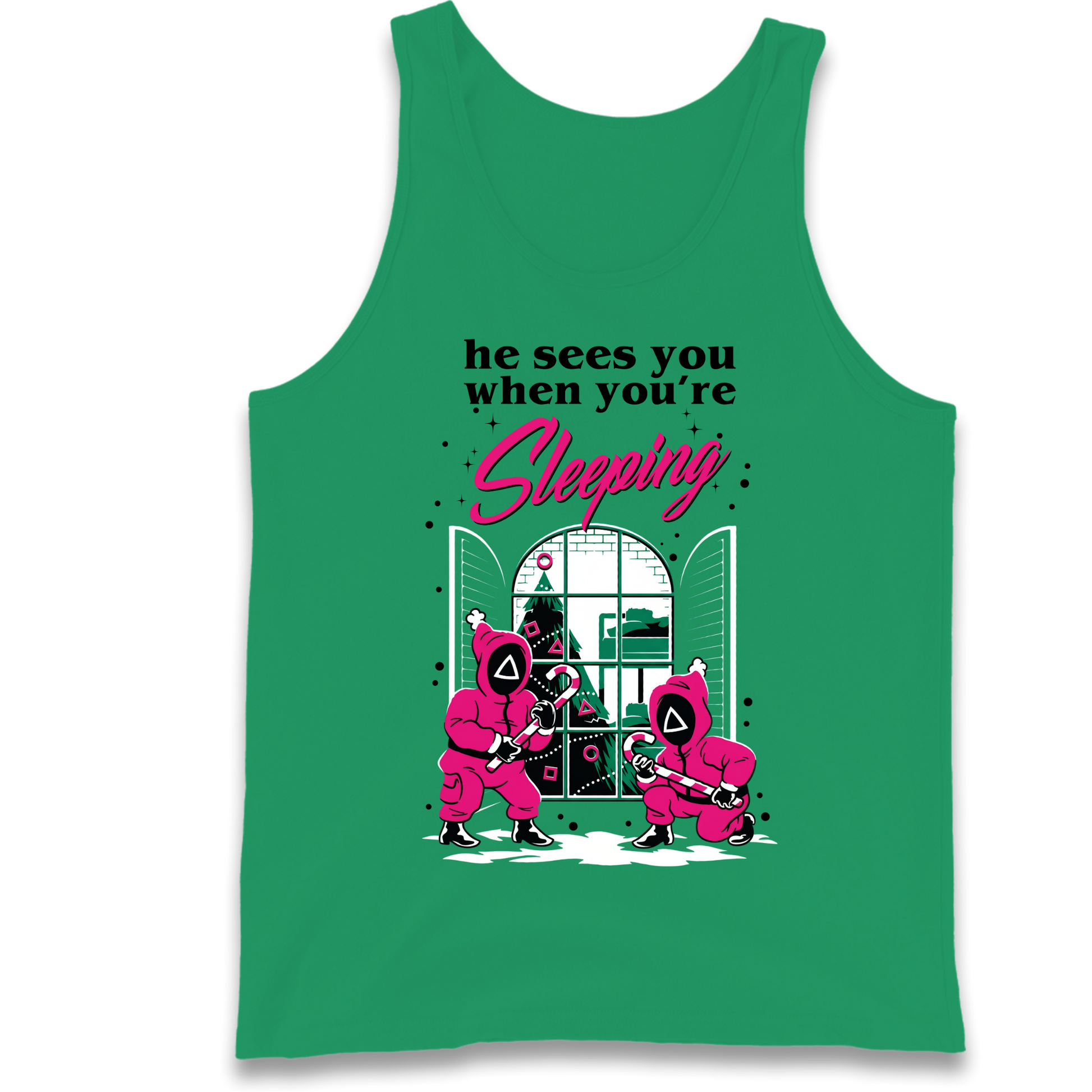 Squid Games Xmas Tank Top
