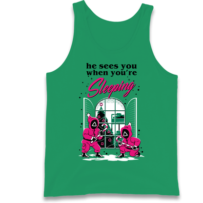Squid Games Xmas Tank Top
