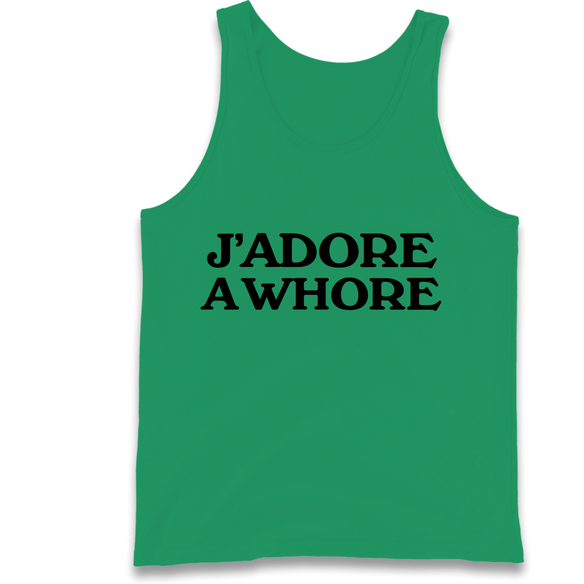 J'Adore A Whore Tank Top