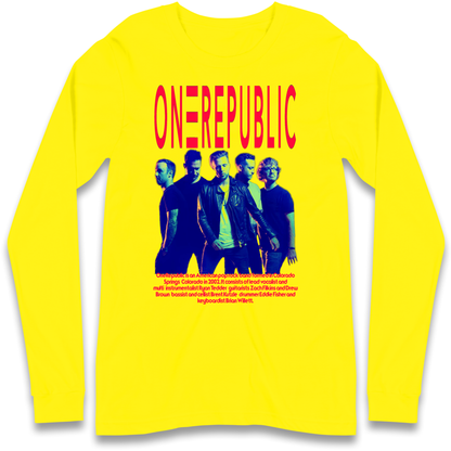 Onerepublic Longsleeve T Shirt