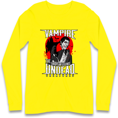 Vampire Undead Longsleeve T Shirt