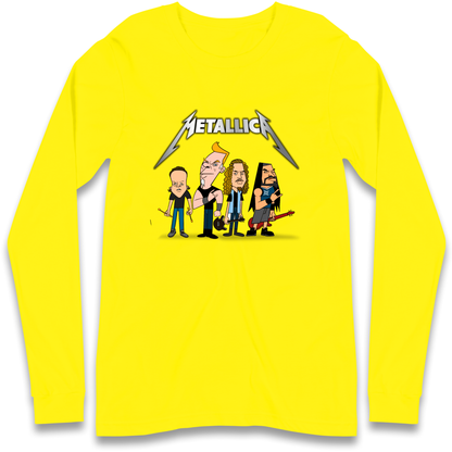 Metallica Cartoon Longsleeve T Shirt