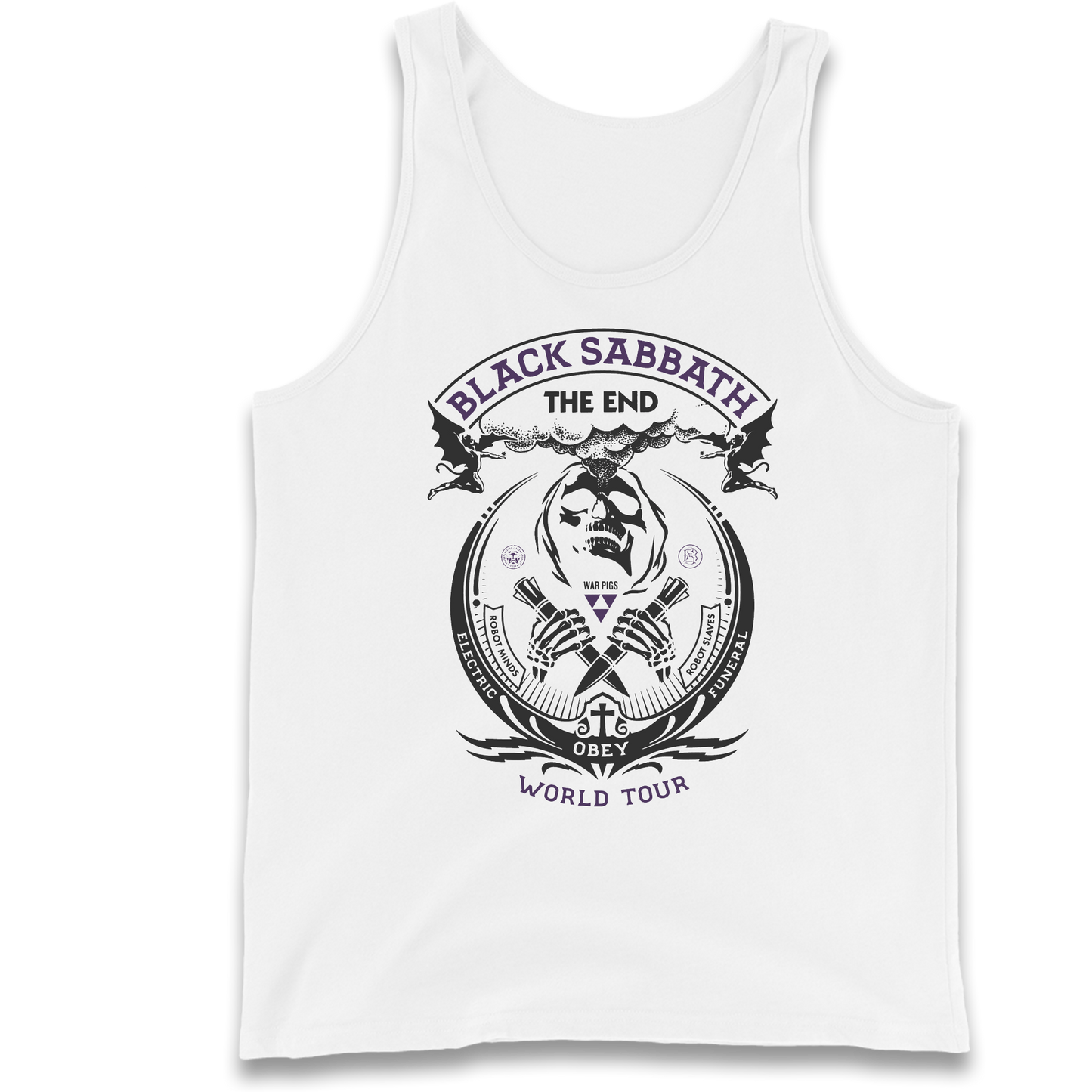 Black Sabbath The End World Tour Tank Top