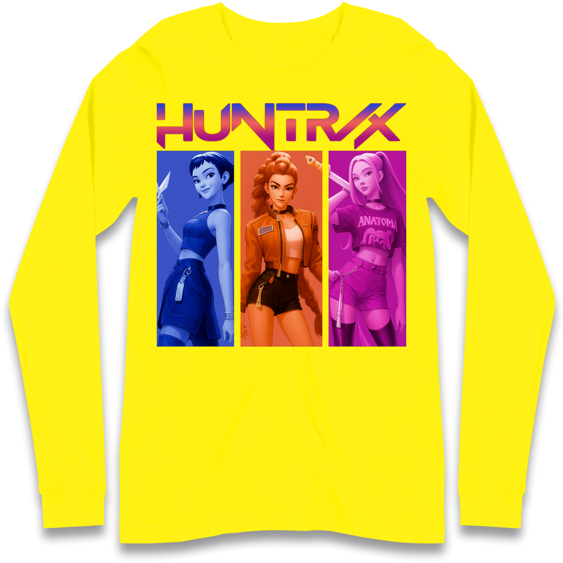 Kpop Demon Hunters Huntrix Longsleeve T Shirt