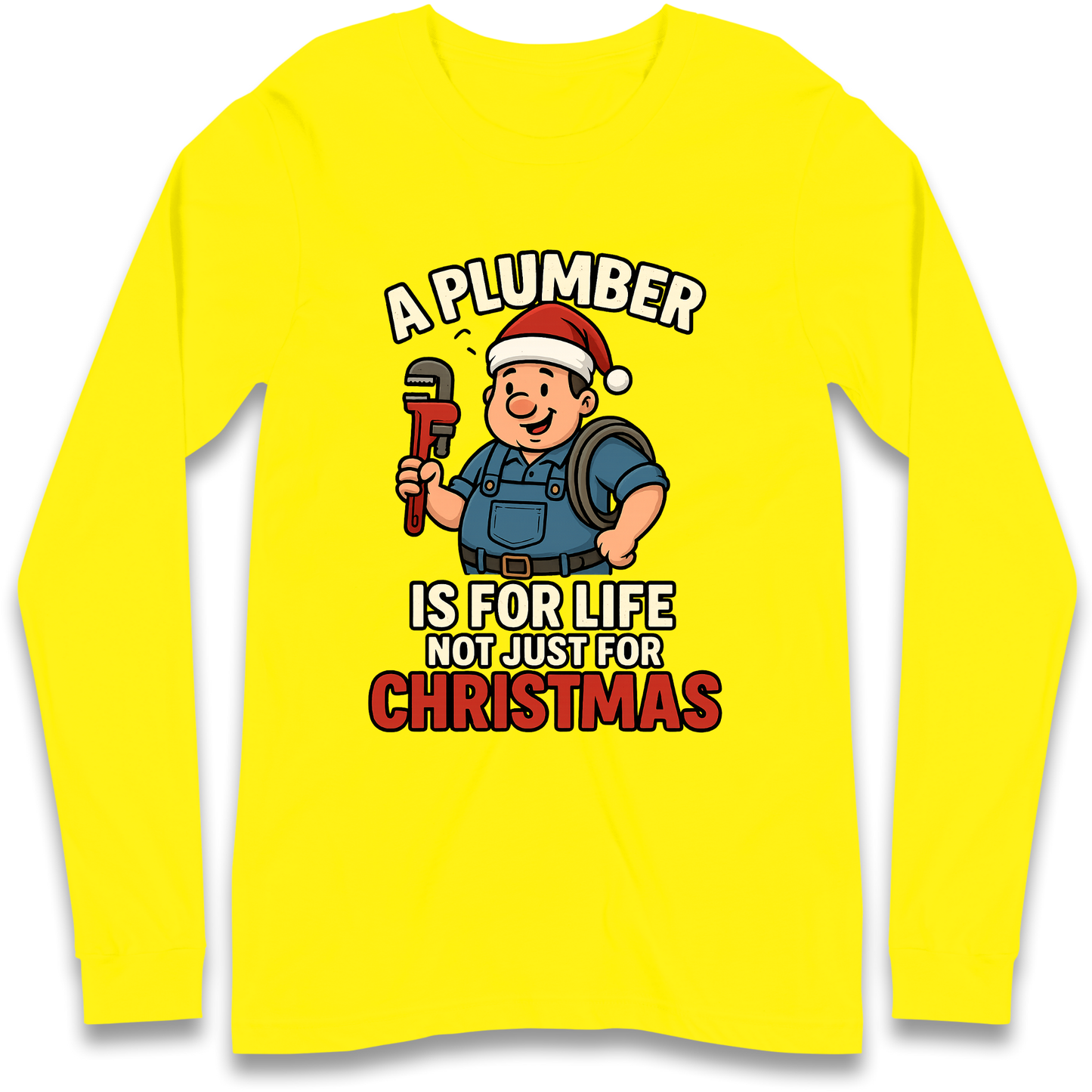 Plumber Christmas Longsleeve T Shirt