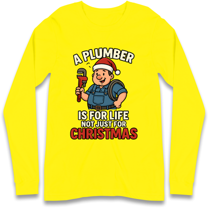 Plumber Christmas Longsleeve T Shirt