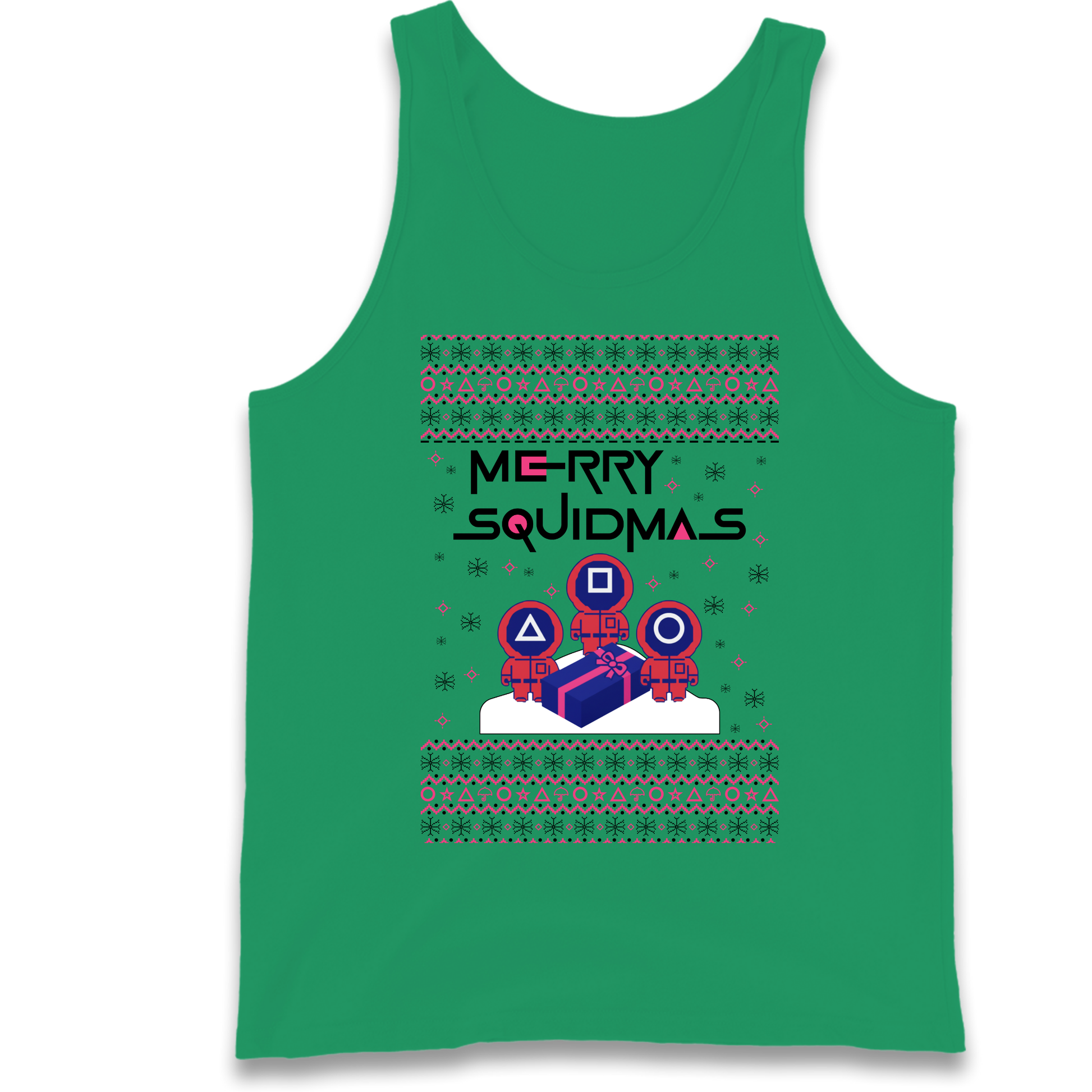 Squid Games Christmas Tank Top