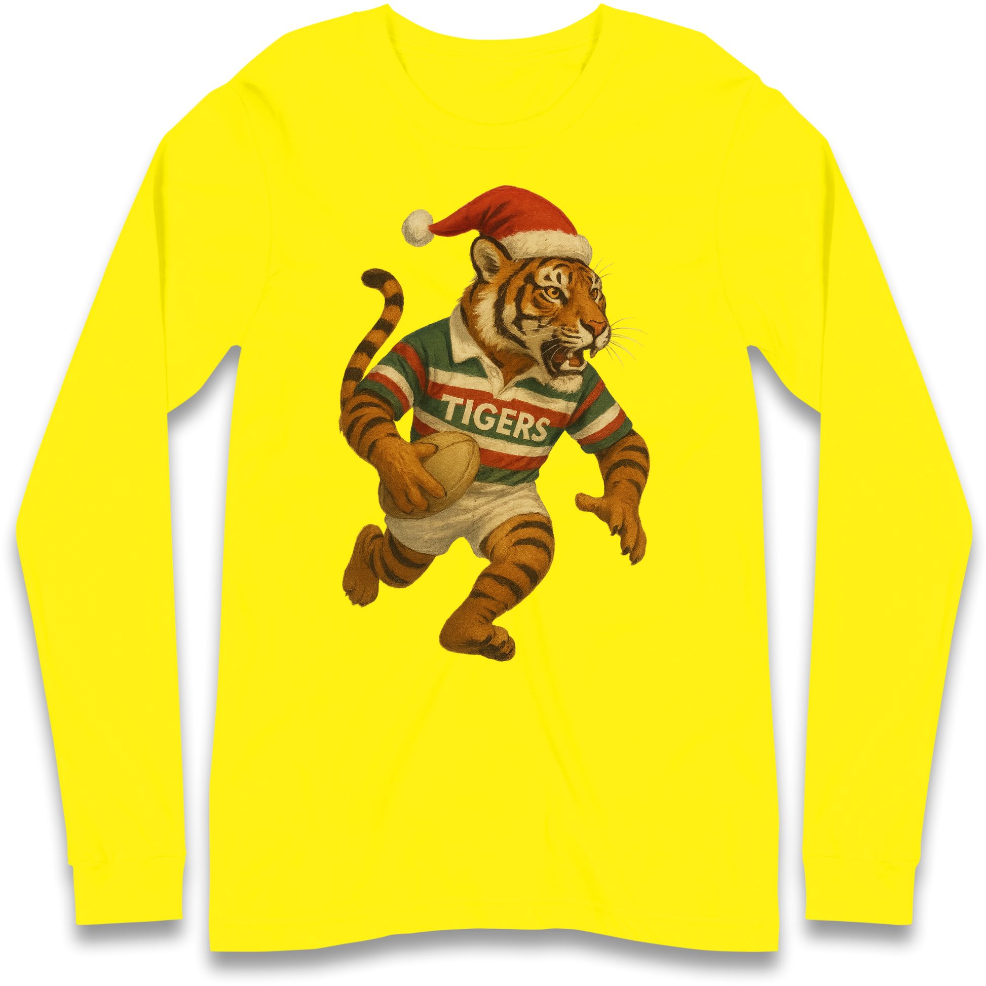 Leicester Tigers Longsleeve T Shirt