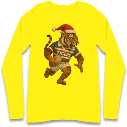 Leicester Tigers Longsleeve T Shirt