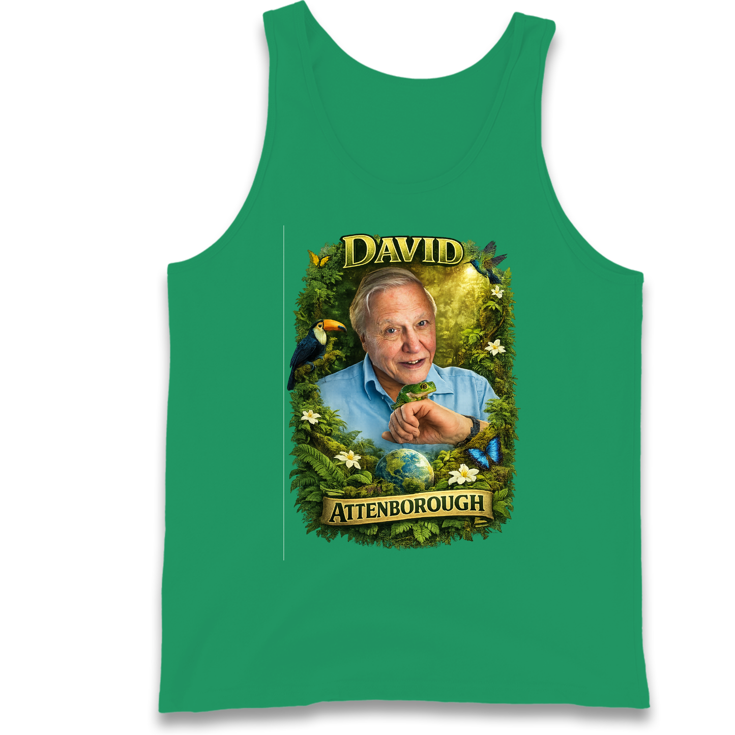 David Attenborough Tank Top