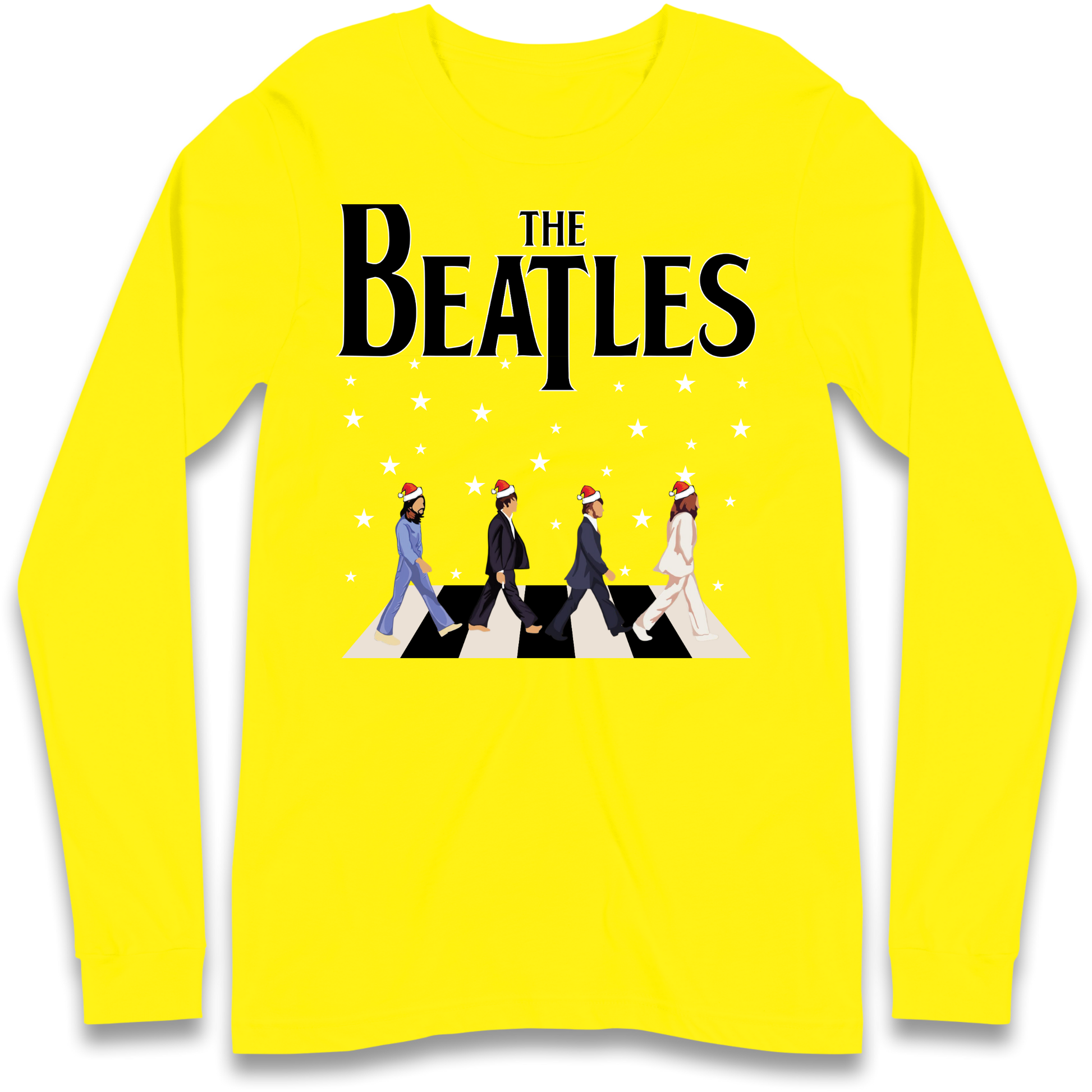 The Beatles Abbey Road Christmas Longsleeve T Shirt