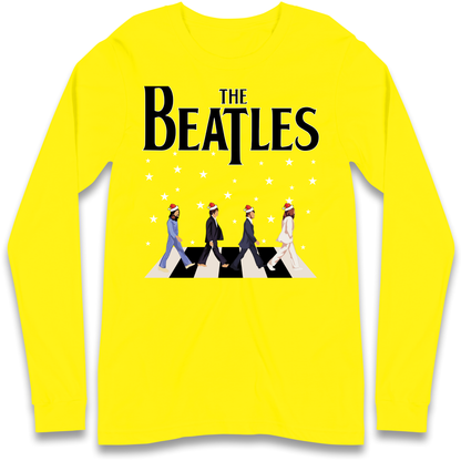 The Beatles Abbey Road Christmas Longsleeve T Shirt