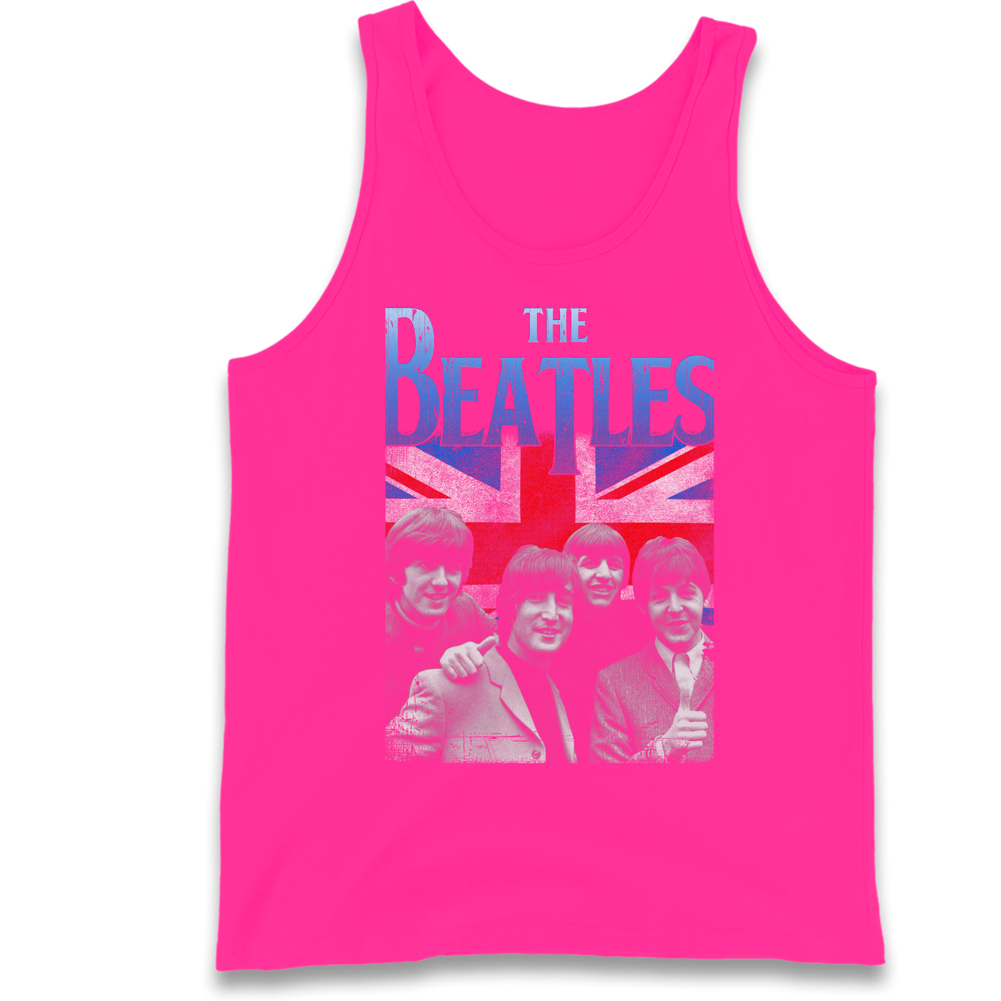 The Beatles Union Jack Tank Top
