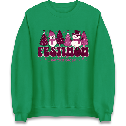 Festimom on The Loose Sweatshirt