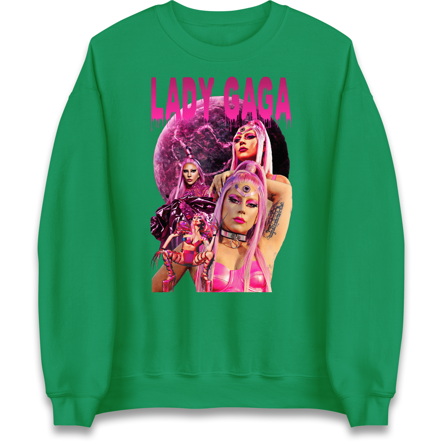 Lady GaGa Pink Sweatshirt