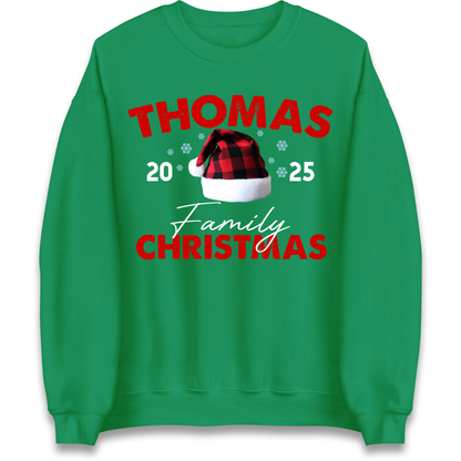 Thomas Family Christmas Sweatshirt