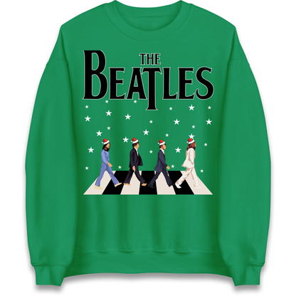 The Beatles Abbey Road Christmas Sweatshirt