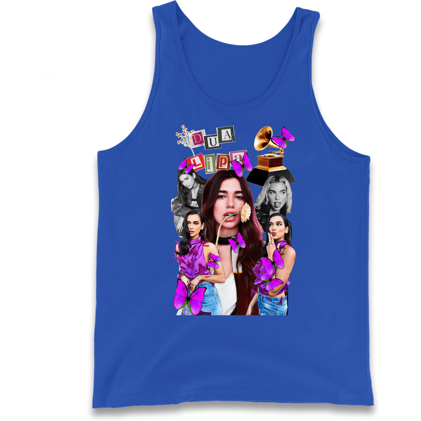 Dua Lipa Butterflies Tank Top