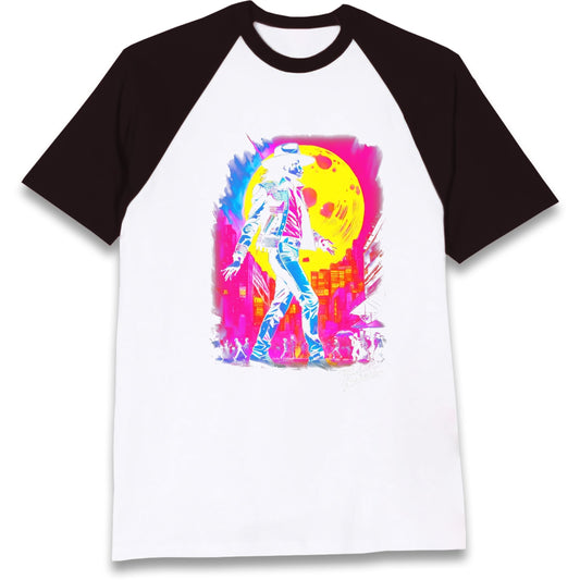 Michael jackson Raglan T Shirt