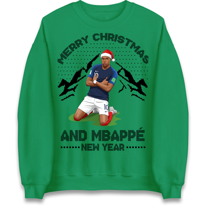 Mbappe Christmas Sweatshirt