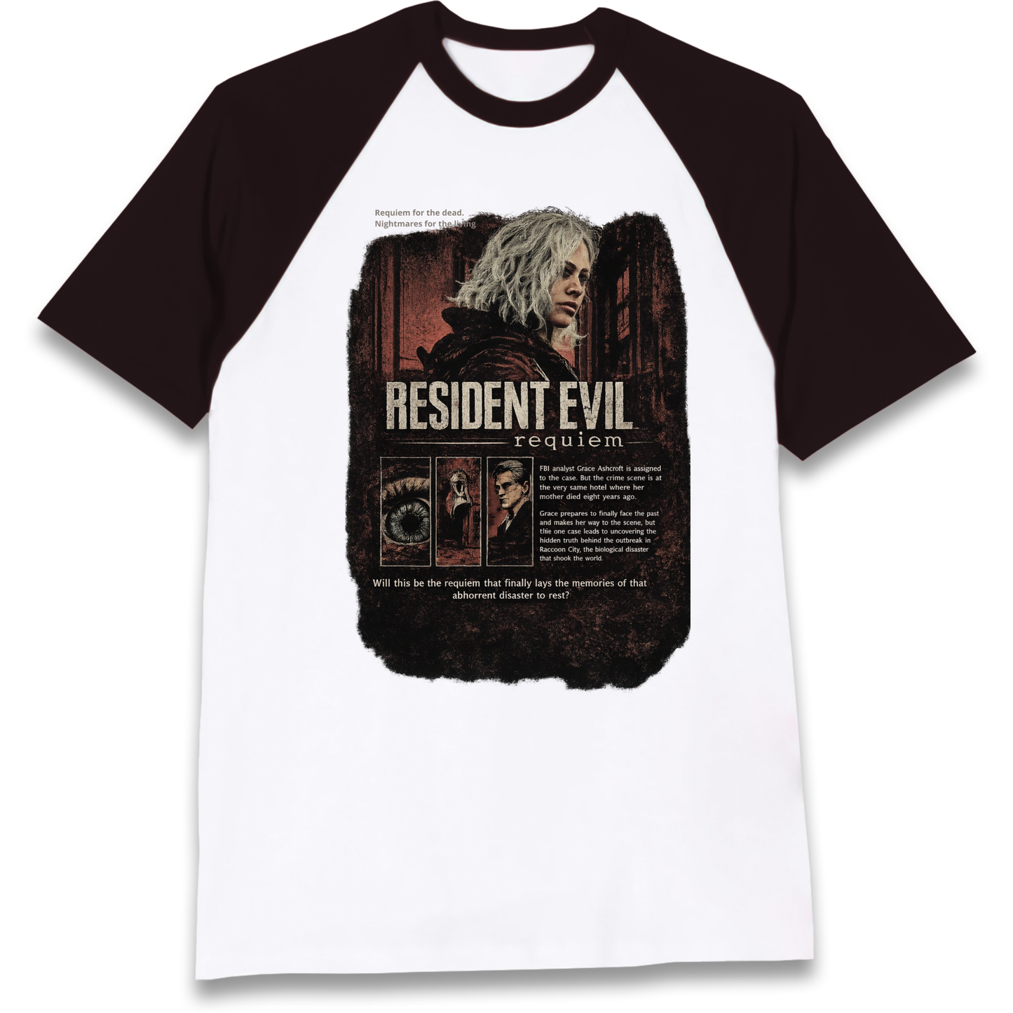 Resident Evil Raglan T Shirt