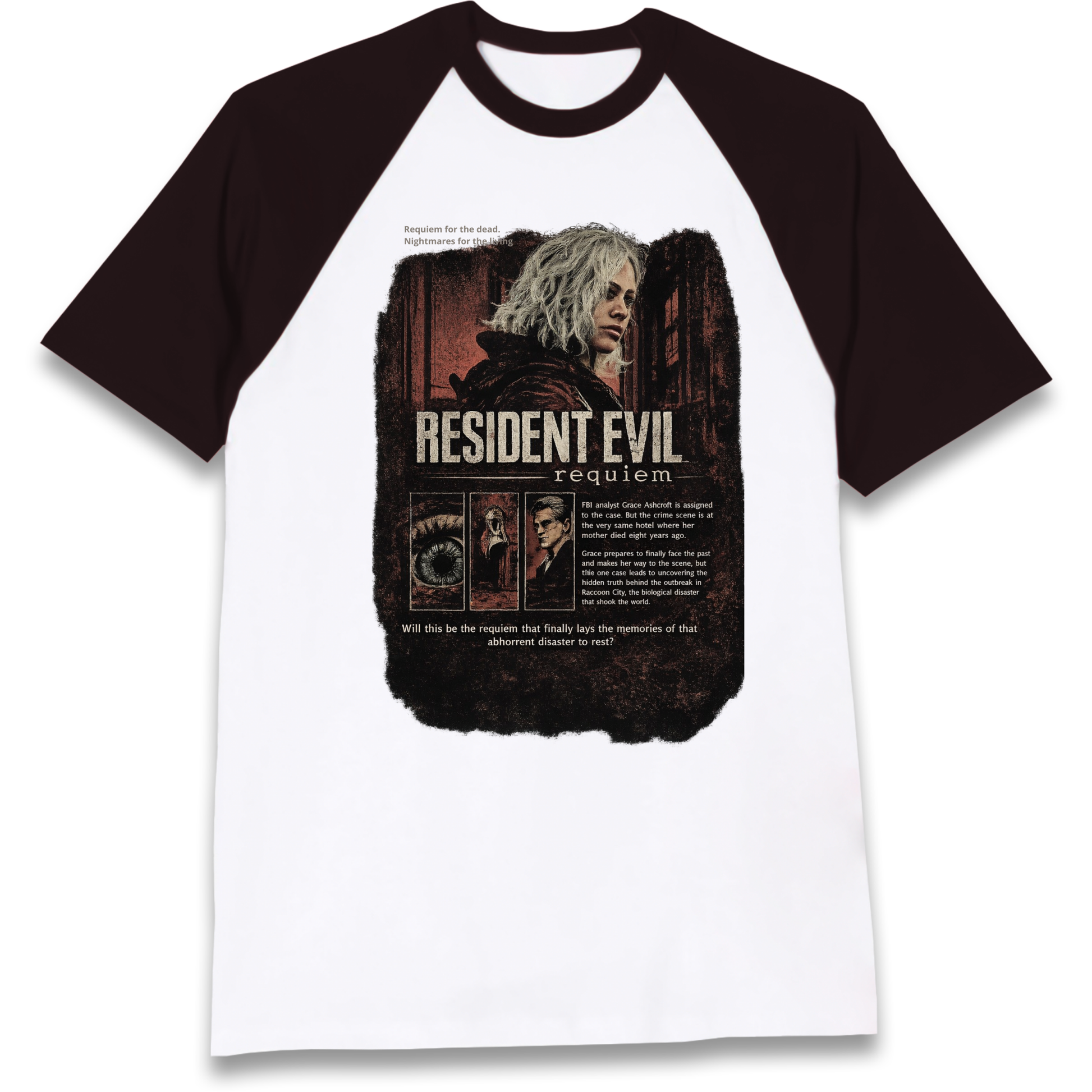 Resident Evil Raglan T Shirt