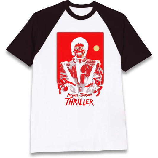 Michael jackson Raglan T Shirt