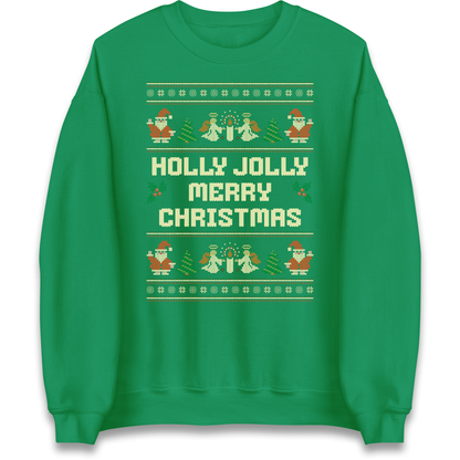 Holly Jolly Merry Christmas Sweatshirt