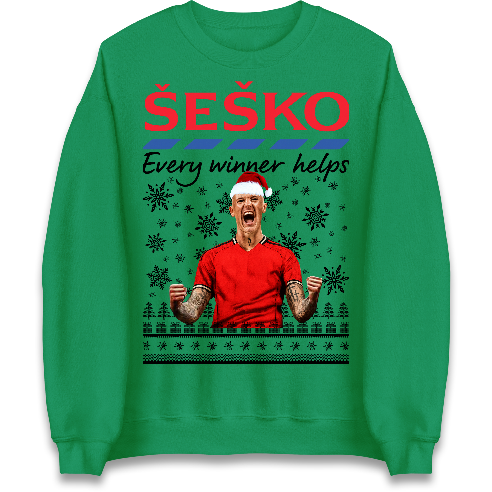 Benjamin Sesko Christmas Sweatshirt