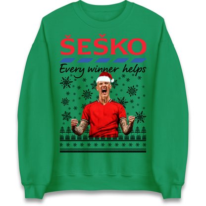 Benjamin Sesko Christmas Sweatshirt