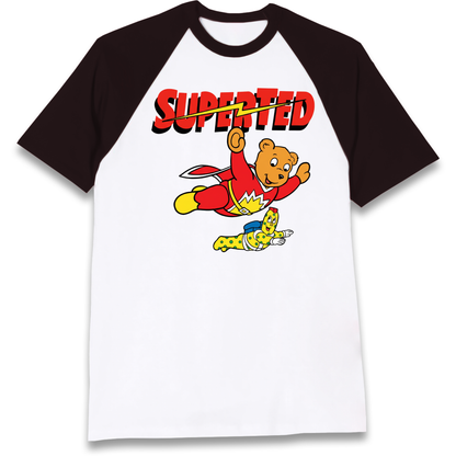 Super Ted Raglan T Shirt