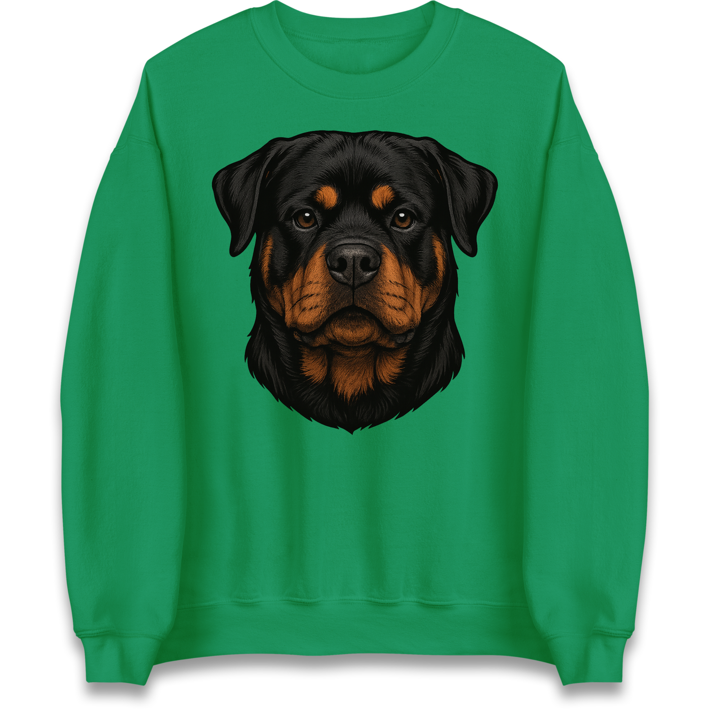 Rottweiler Face Sweatshirt