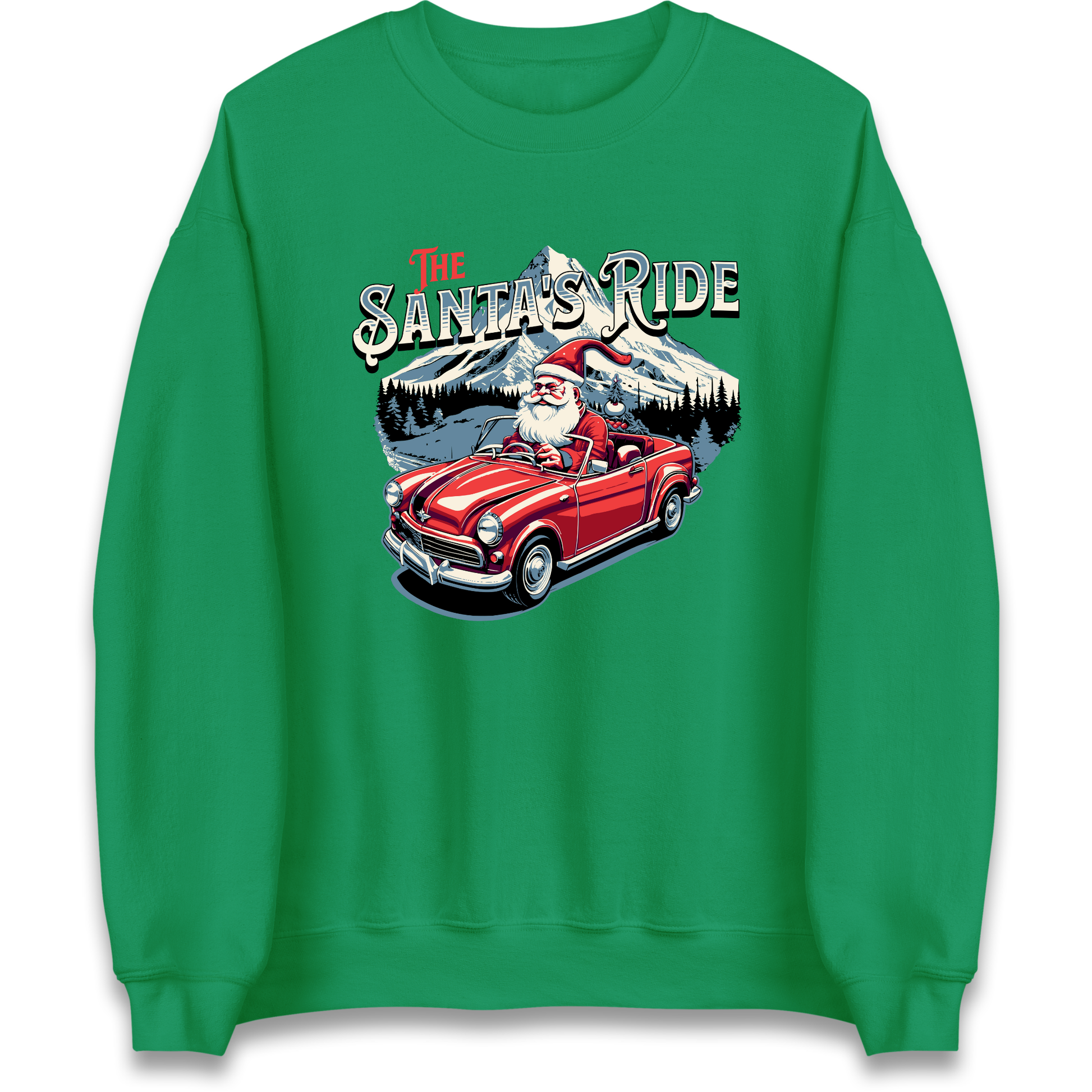 The Santas Ride Christmas Sweatshirt