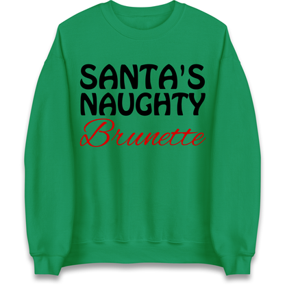 Naughty Brunette Jumper